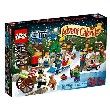 LEGO City Town Advent Calendar Stacking Toy 60063(Discontinued by