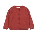 thumbnail image 2 of KYAIGUO Baby Girls Cardigan Sweater 100% Cotton Long Sleeve Sweater Toddler Boys Soft Knit Sweater Kids Button up Uniform 12M-7T, 2 of 9