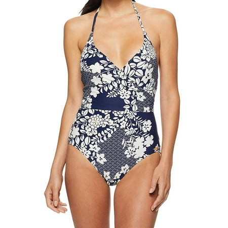 UPC 193144046161 product image for Women s Swimwear White One-Piece Floral 4 | upcitemdb.com