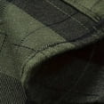 thumbnail image 5 of SAWOBUUN Mens Flannel Shirts Long Sleeve Flannel Shirt for Men Cotton Casual Button Down Plaid Shirt, 5 of 9