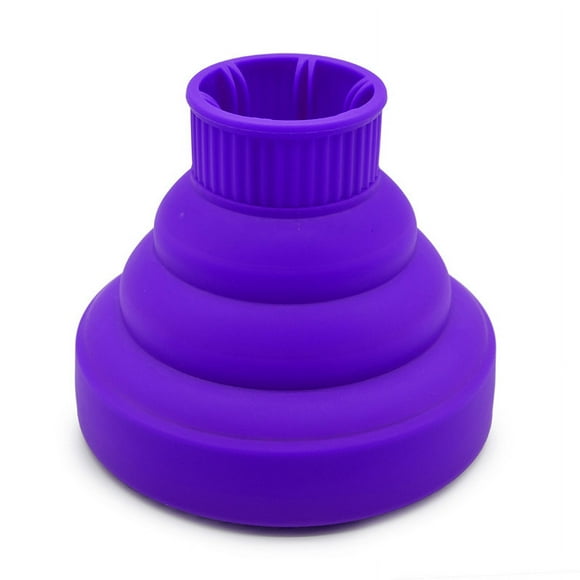 Adjunto DiFusor del Secador de Cabello Silicona Silicona Ligero Plegable Portable DiFusor Para Salón de Inicio