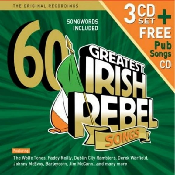 Various Artists - 60 Greatest Ever Irish Rebel Songs - Music & Performance - CD