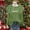 Mint Green#282, variant on Sweatshirt for Women Oversized Crewneck Merry Christmas Pleated Ruffle Trim Drop Shoulder Pullover Hoodless Sweatshirts Womens Casual Round Neck Loose Lantern Sleeve Xmas Holiday Sweatshirts