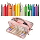 thumbnail image 5 of Bolsa de Lápiz de Mano, Estuche Con Cremallera Gran Capacidad Capacidad de Lona Cómoda Aperura Doble para el Personal para la Oficina, 5 of 8