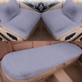 thumbnail image 3 of HOARBOEG 5 Sets Car Front Seat Cushion Soft Warm Faux Rabbit Winter Auto Seat Cover Plush Vehicle Seat Protector Pad With Non-Slip Backing Car Accessories, 3 of 5