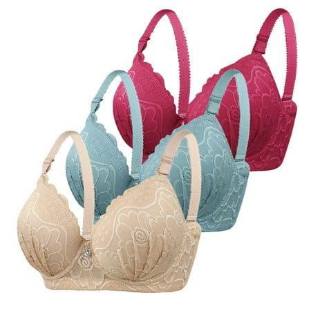 Audhol Seamless Bras for Women Bras for Women No Underwire Adjustable Bras Full Coverage Support Bralette Plus Size Everyday Bra Everyday Bras N 3XL