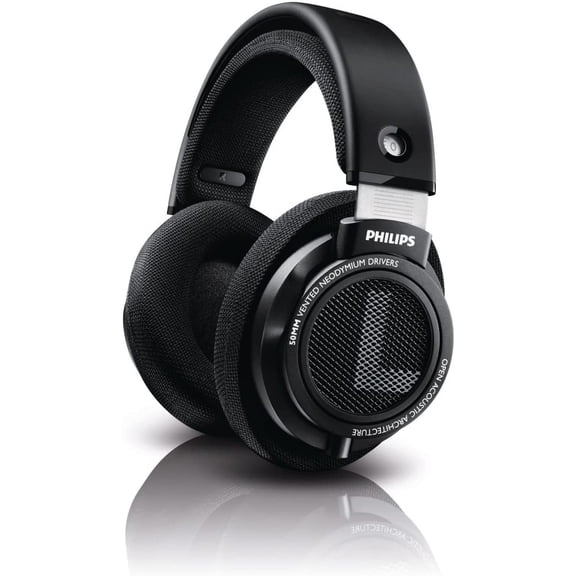 Philips HiFi Stereo Headphone with 50mm Neodymium Driver, SHP9500