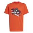 thumbnail image 5 of Playera adidas Niños Train Boys Naranja Deportes naranja S, 5 of 5