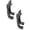 Black 2Pairs, variant on Womens Shiny Black Patent Leather Gloves Punk Style Elbow Long Gloves for Party Dance Club Costumes Black 1Pair