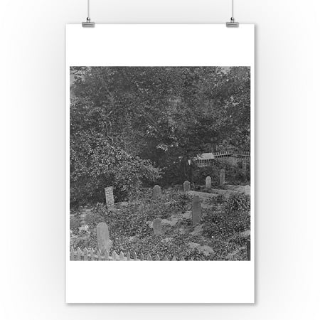 Hilton Head Wall Art Hilton Head, SC - Sailors' Graves from Bombardment Civil War Photograph (9x12 Art Print, Wall Decor Travel Poster) ()