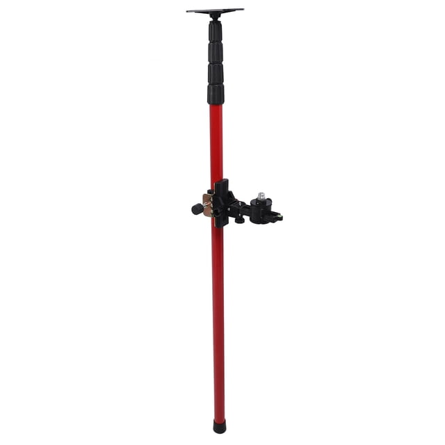 Level Telescopic Pole, Level Rod 1.2-4m Alloy Steel Versatile Stabilizer for Home Improvement