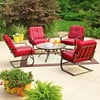 Mainstays Lawson Ridge 5pc Conversation Set, Red, Box 2 of 2