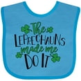 thumbnail image 3 of Inktastic St. Patrick's Day the Leprechauns Made Me Do It Boys or Girls Baby Bib, 3 of 4