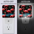 thumbnail image 2 of Flamingo LED Square Night Lights - Stylish and Convenient Illumination for Any Space - Pack of 2, 2 of 6