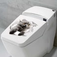 thumbnail image 3 of Cat Lovely Animal Fridge & Toilet PVC Wall Sticker, 3 of 6