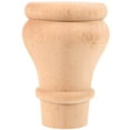 thumbnail image 4 of FELTECHELECTR Wooden Furniture Leg Khaki 1Set for Chair and Sofa Replacement, 4 of 8