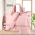 thumbnail image 2 of Bolsa de gimnasio para mujer Bolsa de entrenamiento de fitness multifuncional Bolsa de fin de semana de carga USB 3pcs, 2 of 9