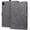 Gray, variant on Sanwo PU Leather Wallet Case for iPad Pro 12.9 2021/Air13 2024 2025 2026, Shockproof Folio Cover with Front Pocket and Pen Holder, Auto Sleep Wake Screen Protection Raised Bezel, Black