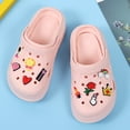 thumbnail image 6 of CERYTHRINA Womens Platform Clogs 2 in High Heels Mules Gardener Platform with Casual Clogs Pink 39, 6 of 9