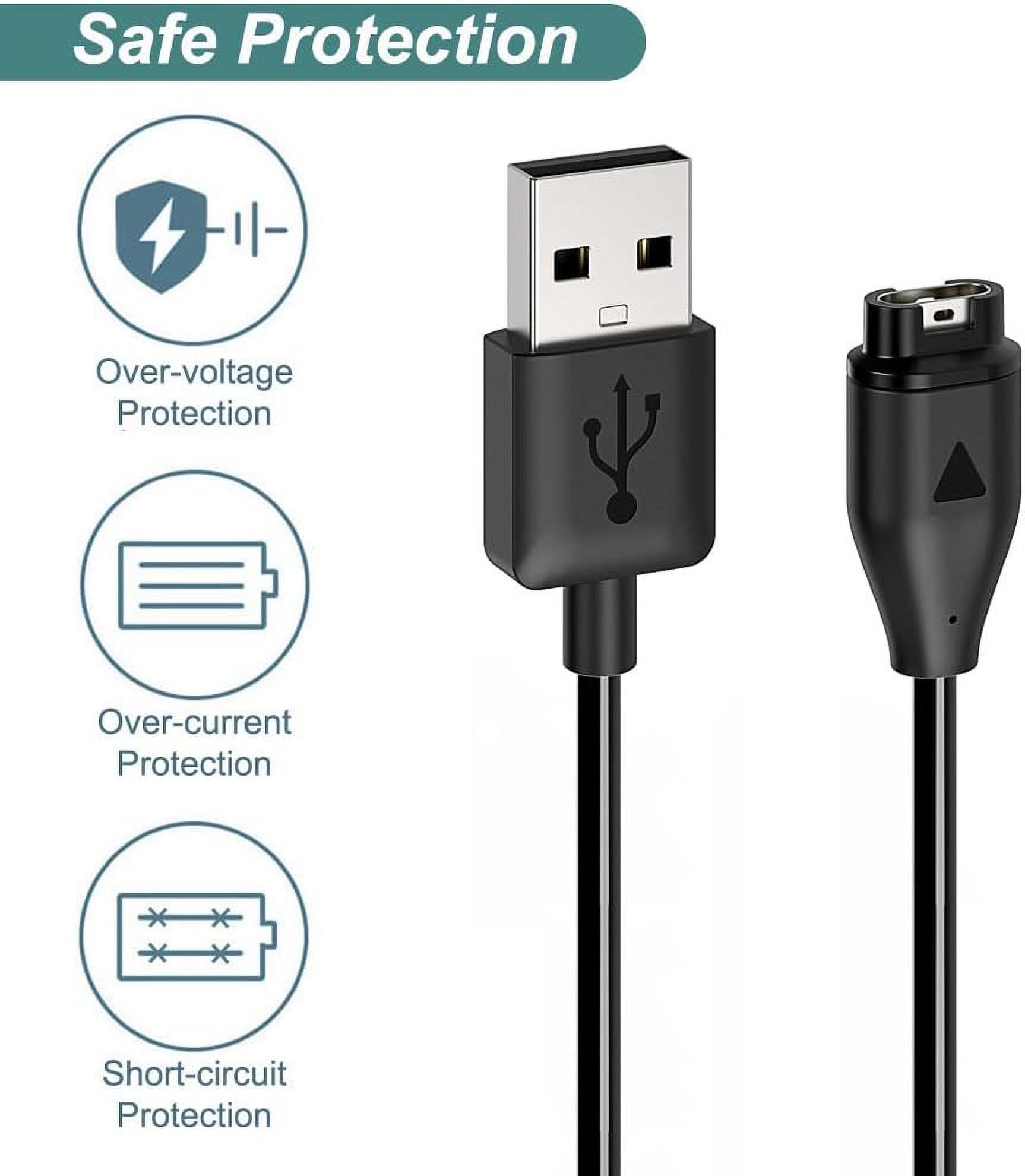 Charger for Garmin Instinct, Instinct 2, Instinct 2S, Instinct 2X