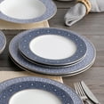thumbnail image 4 of Noritake Infinity Blue Set of 4 Dinner Plates, 4 of 7