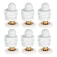 thumbnail image 1 of HINTRMENT 6 Pcs Rouleaux de Porte de Douche Coulissante de Remplacement Roues de Porte en Verre avec Réduction du Bruit et Installation Facile, 1 of 8