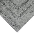 thumbnail image 3 of hometrends Gray Tufted Reversible 2 Piece Bath Rug Set, 3 of 5
