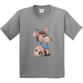 thumbnail image 3 of Inktastic Western Dilly Donkey Youth T-Shirt, 3 of 5
