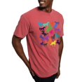 thumbnail image 4 of CafePress - Rainbow Horses T Shirt - Mens Comfort Colors Shirt, 4 of 5