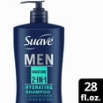 thumbnail image 2 of Suave Men 2-in-1 Shampoo & Conditioner, Moisturizing, Coconut & Shea Butter, 28 fl oz, 2 of 7