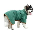 thumbnail image 1 of Dog Bathrobe Towel Soft Super Absorbent Bath Robe Drying Moisture Pajamas For Dog New, 1 of 3
