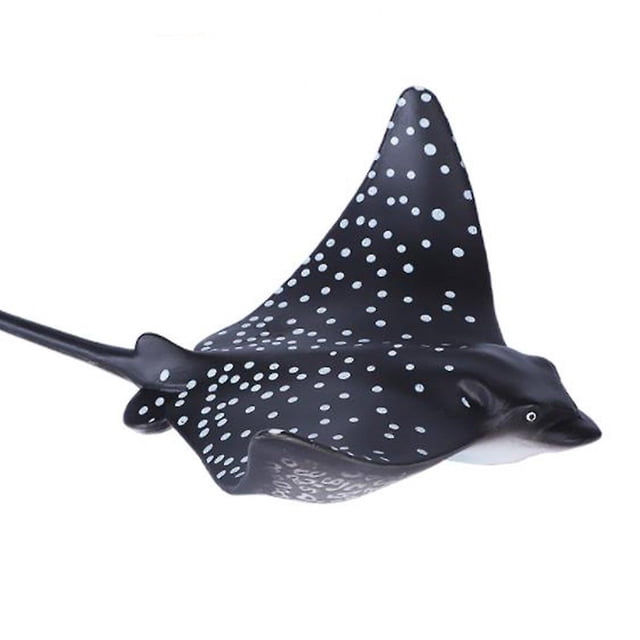Simulación de juguetes de animales en el océano, modelo de mantarraya sólida de plástico, colección de figuras de acción, juguete educativo cognitivo para ni?os LingWen 8390614108912