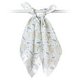 thumbnail image 3 of Lulujo - Baby Security Blanket Lovie Cotton Muslin with Satin Trim, 3 of 3