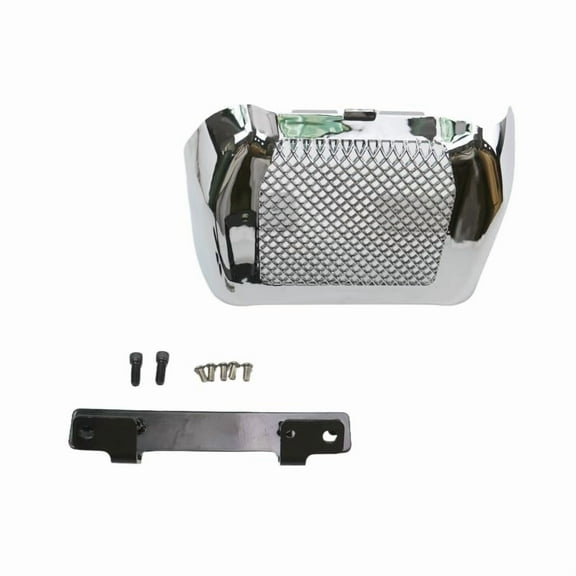 Motorcycle Oil Cooler Cover Kit With Bracket For Harley Touring Road King Street Glide Freewheeler FLHXS FLTRX FLHR 2017-2022
