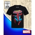 thumbnail image 2 of Chandail Marvel Spiderman Avengers Garçons 3T Noir à Manches Courtes, 2 of 7
