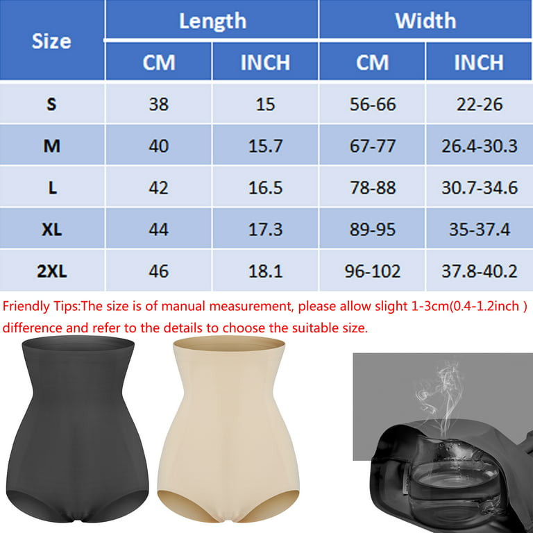 Fat Burning High Waist Underwear Body Shaping Abdomen Control Shaping Pants  For Comfortable Everyday Wear Or Postpartum 