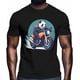 thumbnail image 2 of Camisetas para hombre con diseño de panda en motocicleta, camisetas casuales de manga corta para hombre, camisetas gráficas para adolescentes, niños y hombres, 2 of 8