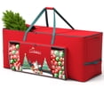 thumbnail image 1 of Bolsa de almacenamiento para árbol de Navidad UIRWAY 9 pies 600D Oxford roja, 1 of 7