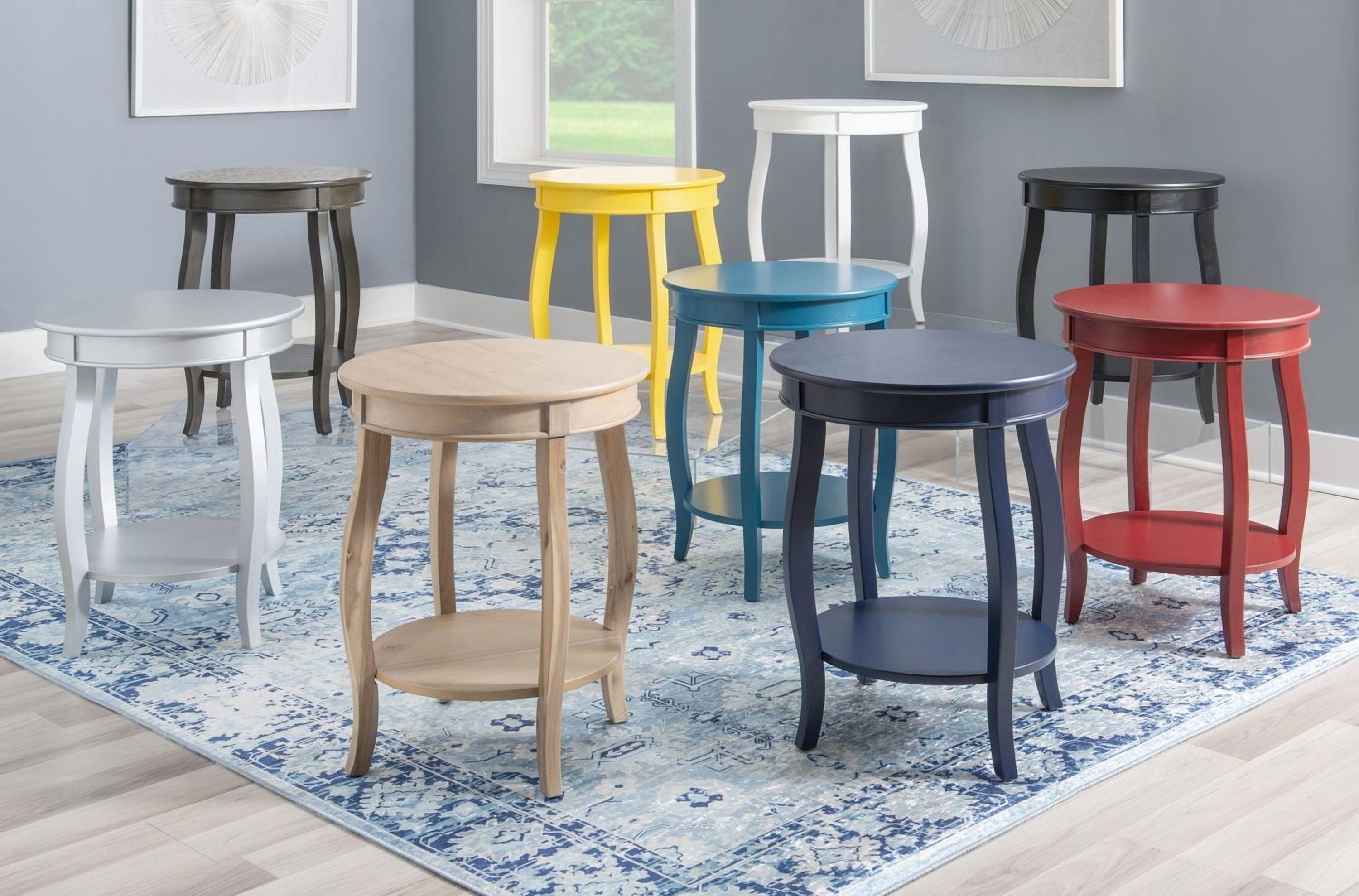 Barclay Side Table, Silver