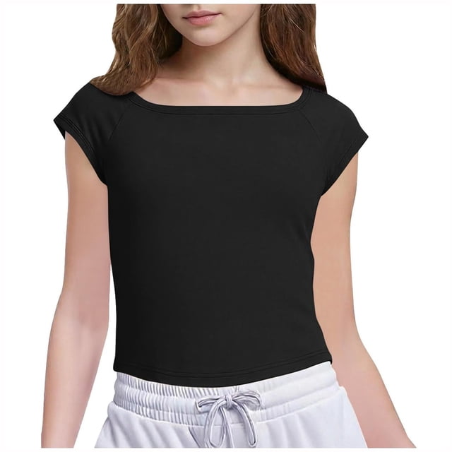 Manga Larga Vestido de Línea para las Mujeres Inspiradas en las Niñas de Color Sólido Encaje Manga Superior, Casual Cuello Redondo Sudadera de Bolsillo