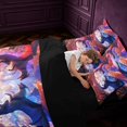thumbnail image 5 of Manfei Gothic Dark Dragon Animals 7-Piece Twin Bedding,Vintage Bedding Comforter Set,Red Pink,Black Reversible, 5 of 6