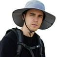 thumbnail image 1 of HLONK Chapeau de Soleil à Large Bord Chapeau de Pêche pour Hommes Protection Solaire avec Filet Chapeau de Randonnée Chapeau de Safaris Chapeau de Protection Uv Chapeau de Plage, 1 of 19