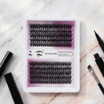 thumbnail image 6 of Individual Cluster Lashes DIY Eyelash Extensions, Soft Wispy Look, Natural Volume Finish, Comfortable Lightweight Lash Clusters for Home Use  Lightweight Synthetic Fibers, Easy to Apply Lash Cluster, 6 of 6