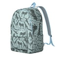 thumbnail image 2 of Wild Giraffe Lover Backpack, Lightweight Laptop Bag with Artistic Animal Skin Texture and Nature-Inspired Print for Students, 2 of 5