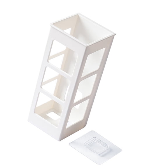 Sturdy Plastic Bedroom Storage Shelf With Open Design For Quick Access Perfect For Small Living Environment