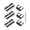 Black, variant on Watch Adapter Connector Set Watch Adapter, with Replacement Tool Spare Parts Connector Attachment Black