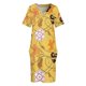 thumbnail image 3 of Vestido elegante de noche con bolsillos sueltos y estampado sin costuras Powerline, ropa de mujer, novedades 2025, 3 of 6