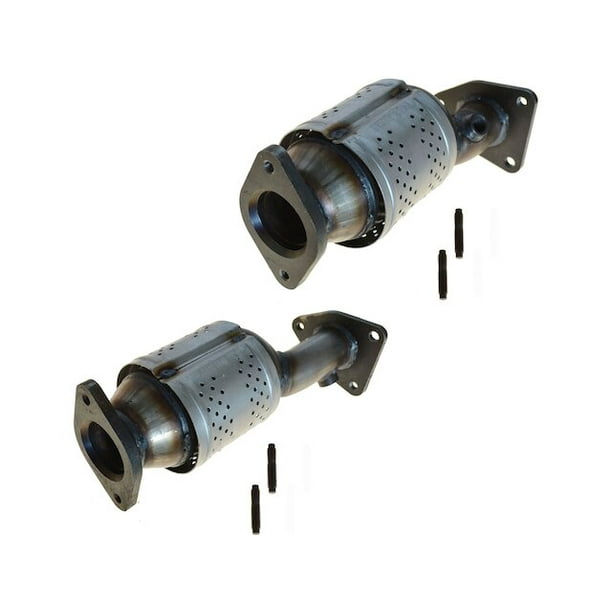 Front Catalytic Converter Set 2 Piece Set Compatible with 2005 2015
