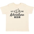 thumbnail image 3 of Inktastic Let the Adventure Begin with Camping Tent and Mountains Boys or Girls Toddler T-Shirt, 3 of 5