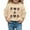 Beige, variant on SonxaHe Toddler Girl Sweatshirt Cartoon Rugby Crew Neck Long Sleeved Top Children Cozy Loose Soft Sports Sweatshirts Beige,Sized 3-4